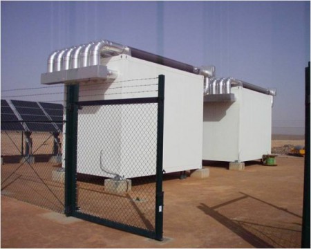Shelter con condizionamento passivo per apparati di telecomunicazioni